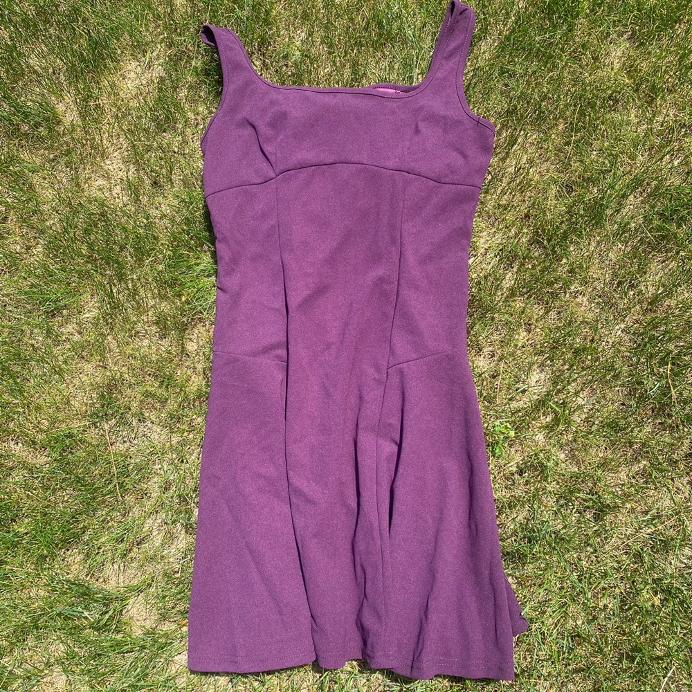 Purple dress